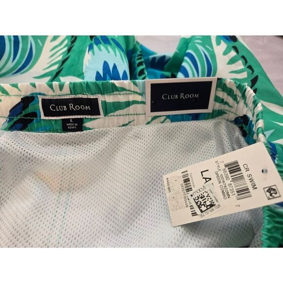 Club Room Mens Size Large Multicolored Swim Shorts - Picture 4 of 5